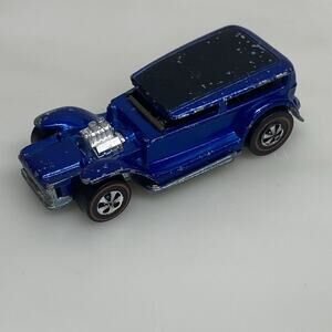 Hot Wheels Redline The Demon 1969 Blue Hong Kong